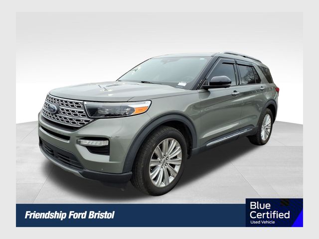 Silver Spruce 2020 Ford Explorer Limited AWD SUV / Crossover All-Wheel Drive Automatic