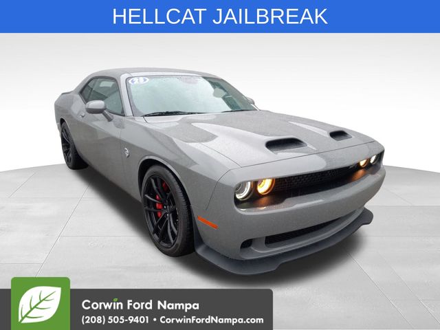 Destroyer Gray Clearcoat 2023 Dodge Challenger SRT Hellcat Jailbreak RWD Coupe Rear-Wheel Drive 8-Speed Automatic