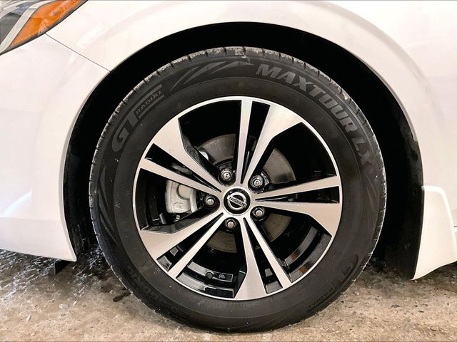 2020 Nissan Sentra SV White at Luther Ford