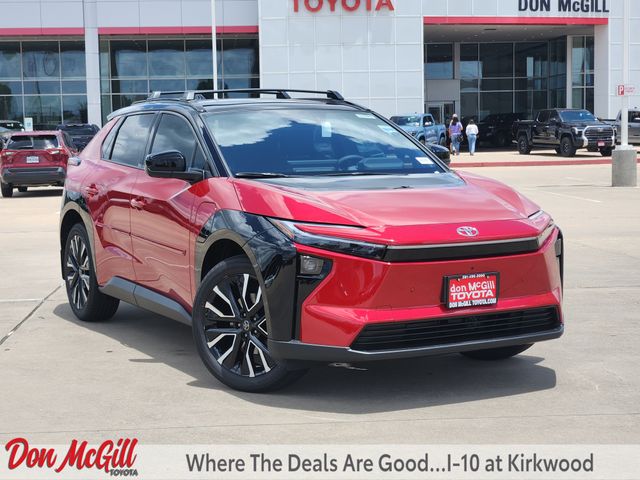 2026 Toyota bZ Limited Red at Classic Toyota Galveston