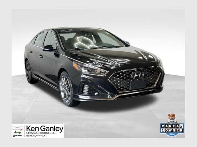 Phantom Black 2018 Hyundai Sonata Sedan Front-Wheel Drive 8-Speed Automatic