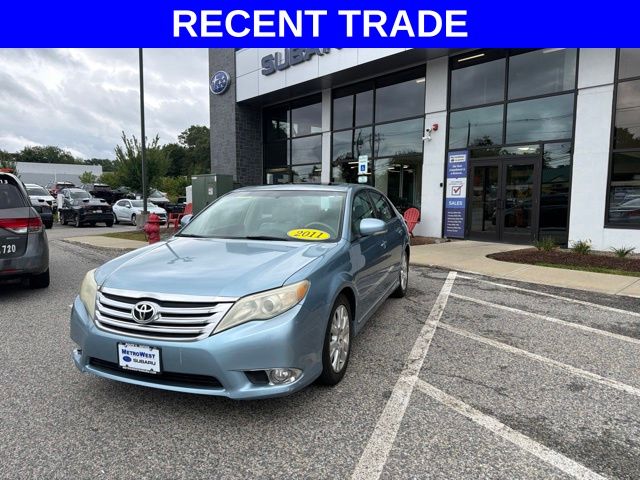 Zephyr Blue Metallic 2011 Toyota Avalon Sedan Front-Wheel Drive 6-Speed Automatic