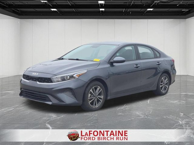 Gray 2023 Kia Forte Sedan Front-Wheel Drive Continuously Variable Transmission