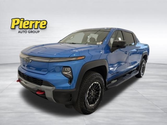 Riptide Blue Metallic 2026 Chevrolet Silverado EV Pickup Truck All-Wheel Drive 1-Speed Automatic