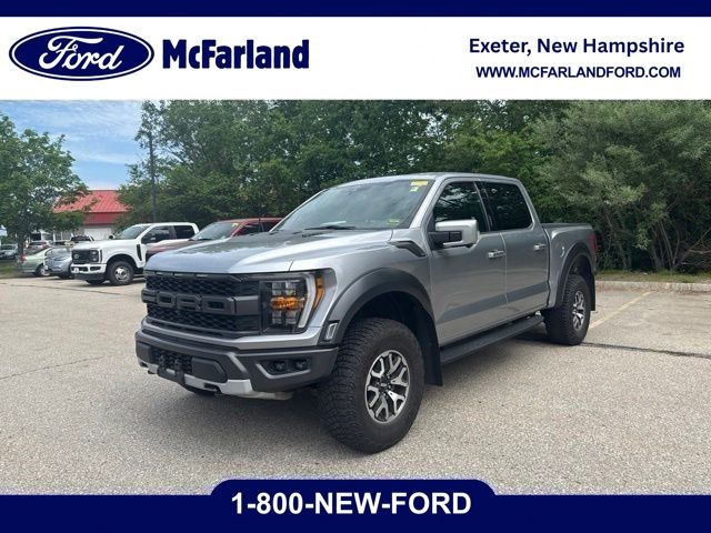 Silver Metallic 2021 Ford F-150 Raptor SuperCrew 4WD Pickup Truck Four-Wheel Drive Automatic