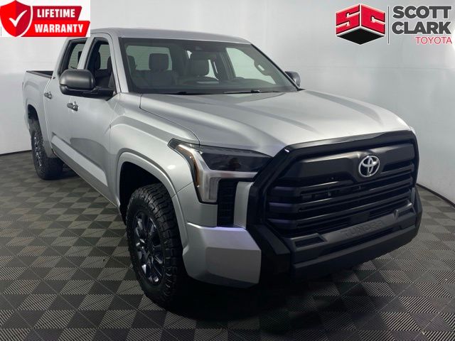 Celestial Silver Metallic 2025 Toyota Tundra Pickup Truck Four-Wheel Drive Automatic