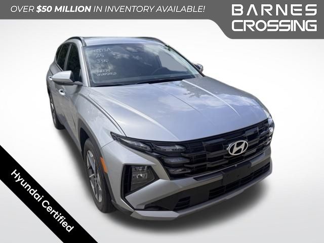 Shimmering Silver 2025 Hyundai Tucson SUV / Crossover Front-Wheel Drive 8-Speed Automatic