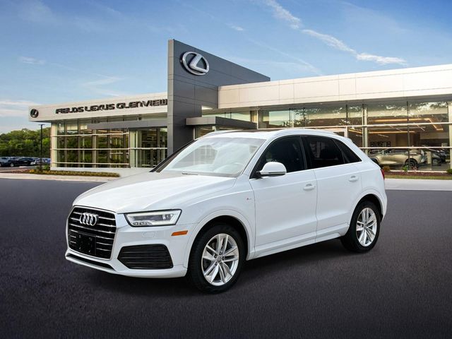 Cortina White 2018 Audi Q3 SUV / Crossover All-Wheel Drive 6-Speed Automatic
