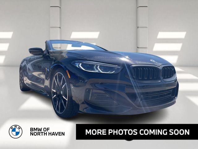 Carbon Black Metallic 2024 BMW 8 Series M850i xDrive Convertible AWD Convertible All-Wheel Drive 8-Speed Automatic