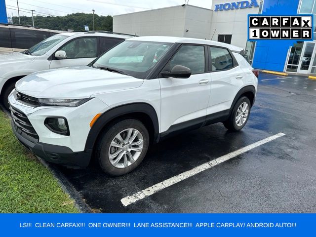 Summit White 2021 Chevrolet Trailblazer SUV / Crossover Front-Wheel Drive Continuously Variable Transmission