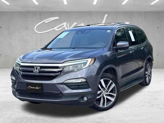 Gray 2018 Honda Pilot Elite AWD SUV / Crossover All-Wheel Drive 9-Speed Automatic