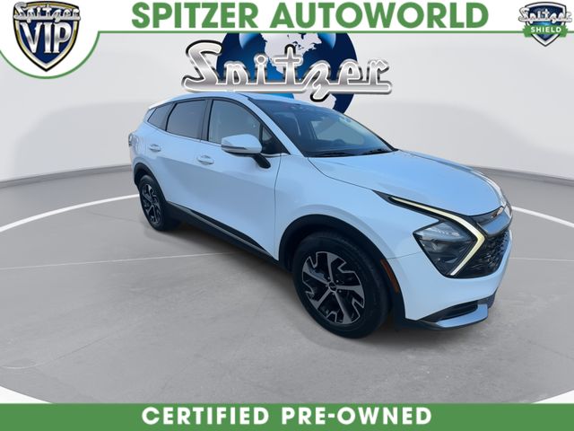 Certified Used 2023 White Kia EX image 2