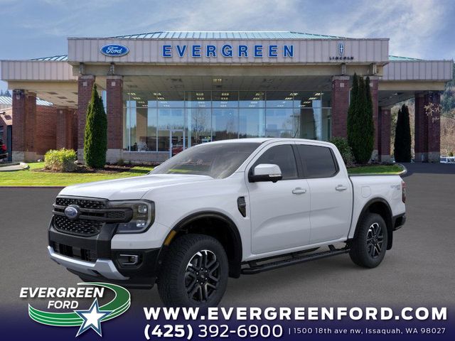 Oxford White 2025 Ford Ranger Pickup Truck Four-Wheel Drive Automatic