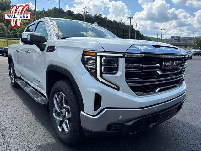White Frost Tricoat 2023 GMC Sierra 1500 Pickup Truck Four-Wheel Drive Automatic