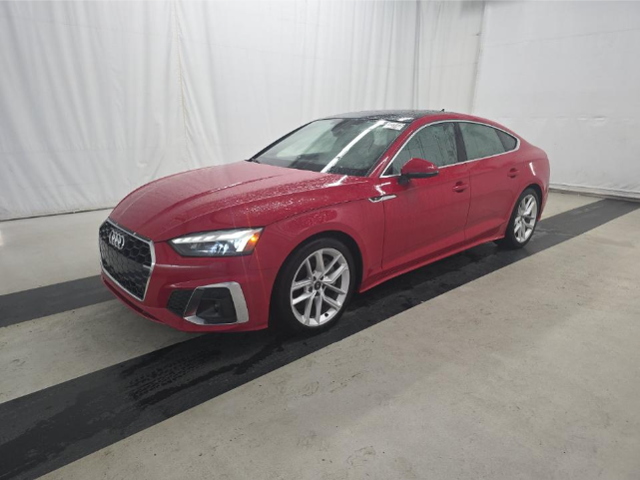 Progressive Red Metallic 2024 Audi A5 Sportback quattro Premium Plus S Line 45 TFSI AWD Sedan All-Wheel Drive 7-Speed Automatic
