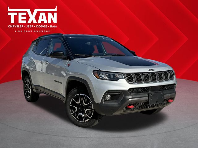 2024 Jeep Compass Trailhawk Silver at Joe Myers Mazda Kia