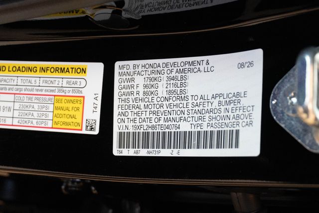 New 2026 Honda Civic Hatchback Hatchback