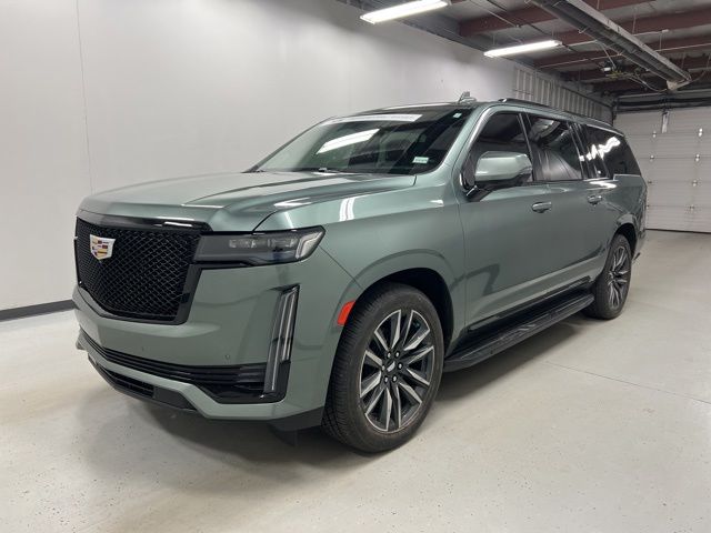 Dark Emerald Metallic 2024 Cadillac Escalade ESV Sport Platinum 4WD SUV / Crossover Four-Wheel Drive Automatic