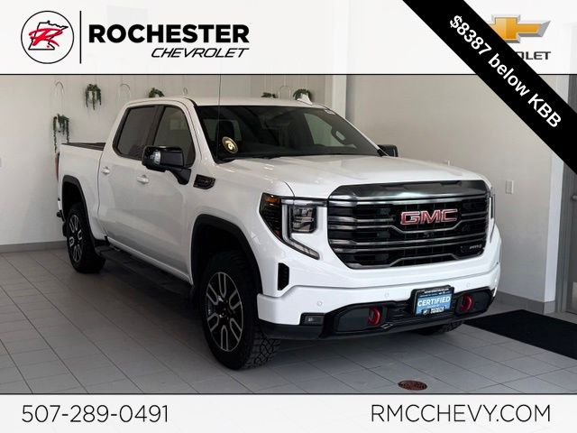 Summit White 2023 GMC Sierra 1500 Pickup Truck Four-Wheel Drive Automatic