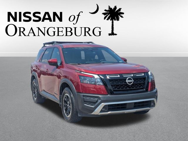 Red (Scarlet Ember) 2024 Nissan Pathfinder SUV / Crossover All-Wheel Drive 9-Speed Automatic