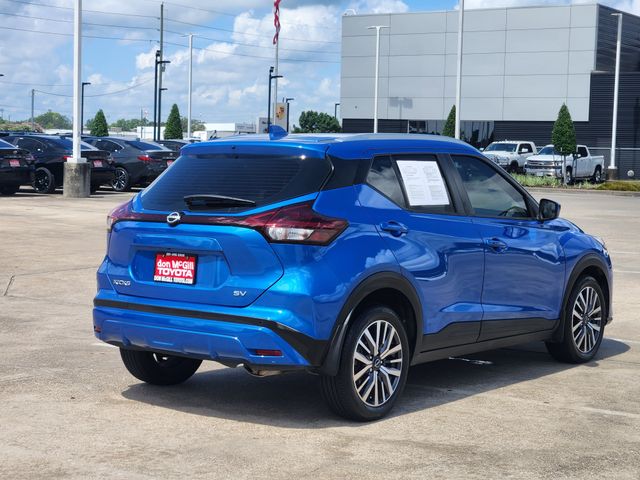 2024 Nissan Kicks SV Blue at South Houston Nissan