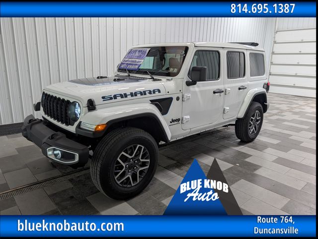 Bright White Clearcoat 2025 Jeep Wrangler SUV / Crossover Four-Wheel Drive 8-Speed Automatic