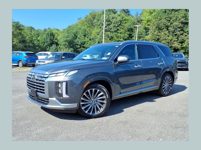 Gray (Steel Graphite) 2023 Hyundai Palisade SUV / Crossover All-Wheel Drive 8-Speed Automatic