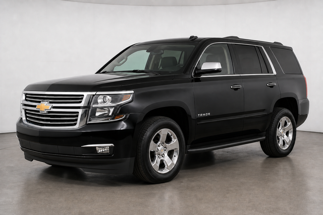 Black 2018 Chevrolet Tahoe SUV / Crossover 4X2 6-Speed Automatic Overdrive