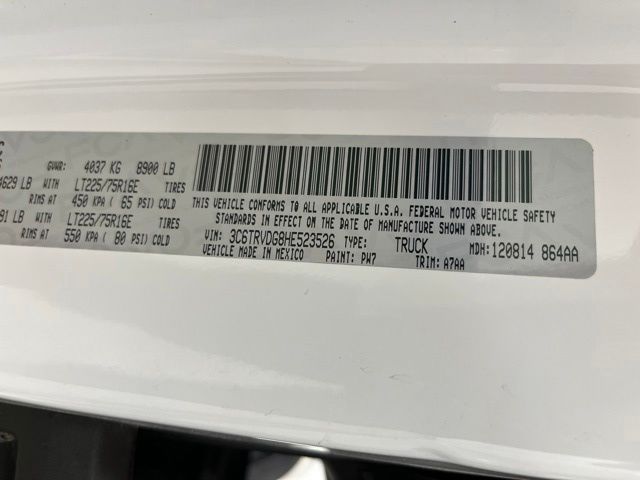Used 2017 Bright White Clearcoat Ram High Roof image 33