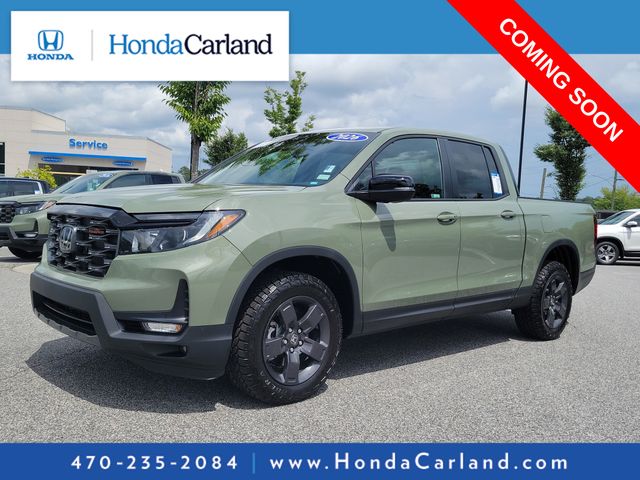 Ash Green Metallic 2026 Honda Ridgeline Pickup Truck All-Wheel Drive 9-Speed Automatic