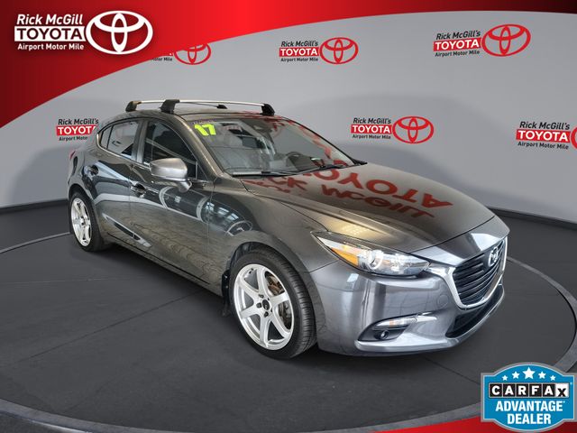Machine Gray Metallic 2017 Mazda MAZDA3 Hatchback Front-Wheel Drive 6-Speed Manual