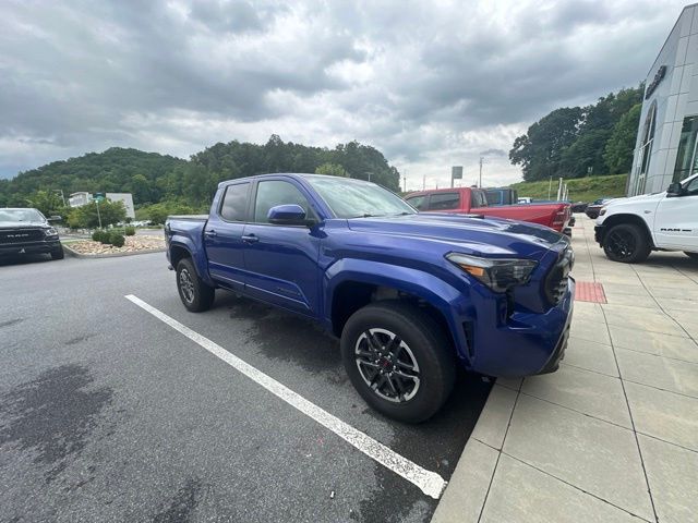 Blue 2024 Toyota Tacoma Pickup Truck Four-Wheel Drive 8-Speed Automatic