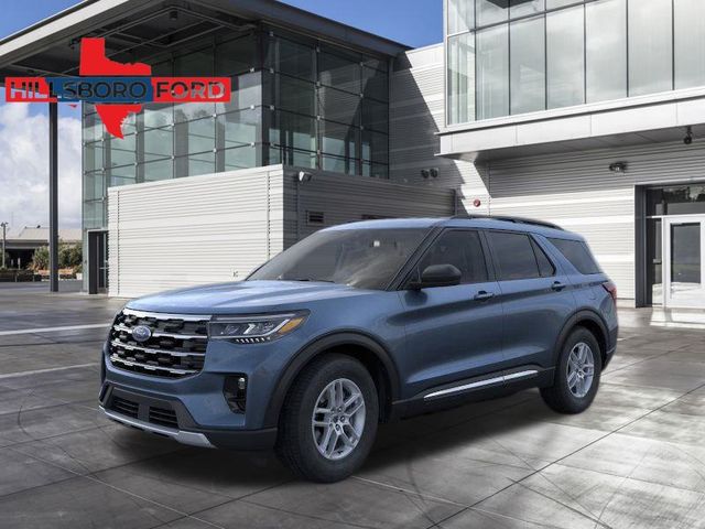 2025 Vapor Blue Metallic Ford Explorer Active RWD SUV