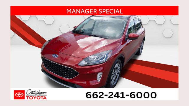 Red Metallic 2022 Ford Escape SUV / Crossover Front-Wheel Drive 8-Speed Automatic