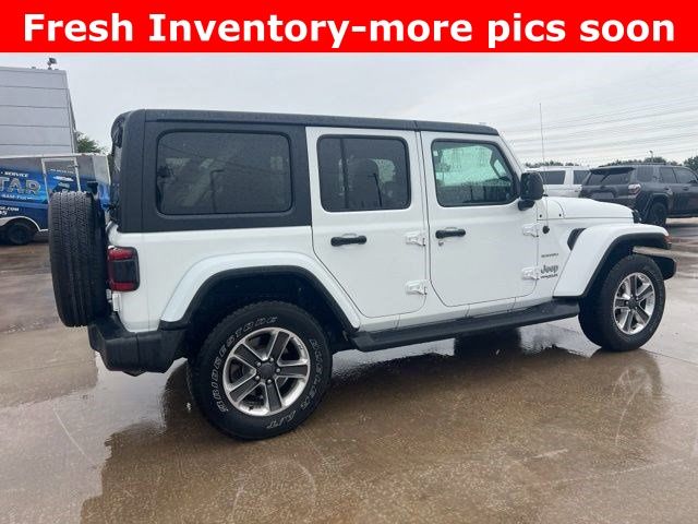 2019 Jeep Wrangler Unlimited Sahara White at Big Star Chrysler Jeep Dodge Ram 