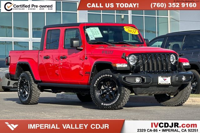 2021 Jeep Gladiator Willys Crew Cab 4WD