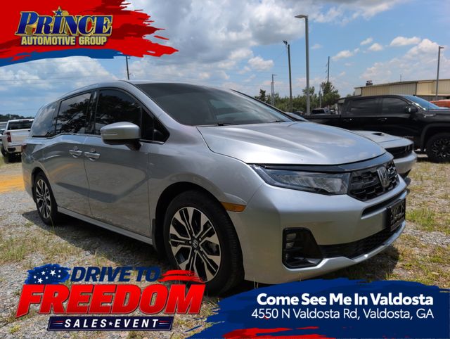 Silver 2026 Honda Odyssey Elite FWD Minivan Front-Wheel Drive Automatic