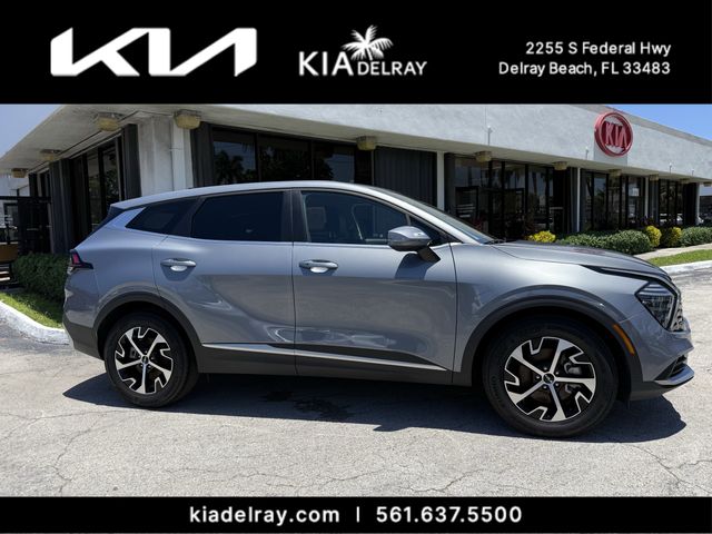 Everlasting Silver 2025 Kia Sportage SUV / Crossover Front-Wheel Drive 8-Speed Automatic