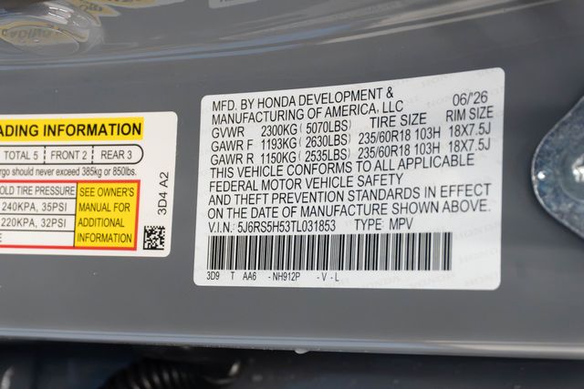 New 2026 Honda CR-V Hybrid SUV