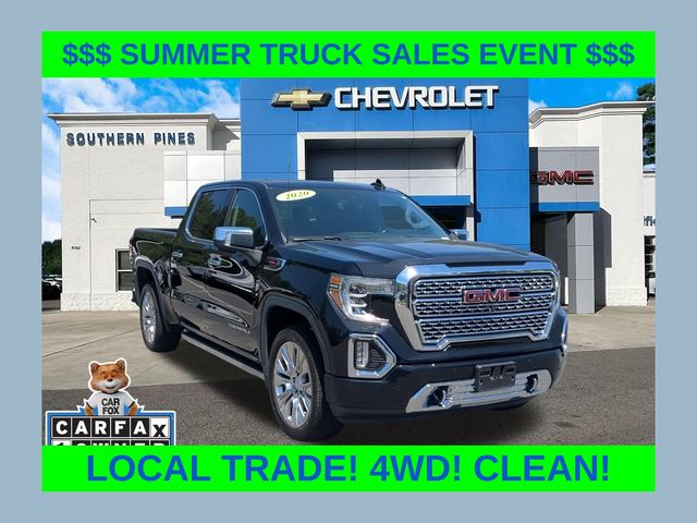 Onyx Black 2020 GMC Sierra 1500 Pickup Truck Four-Wheel Drive Automatic