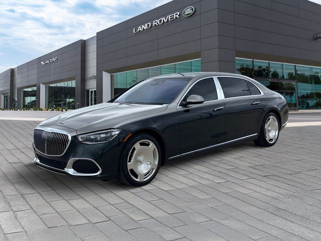 Mojave Silver/Emerald Green 2025 Mercedes-Benz S-Class Sedan All-Wheel Drive 9-Speed Automatic
