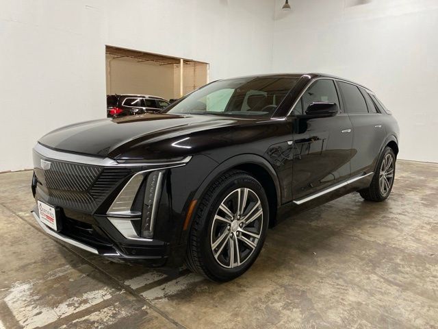 Stellar Black Metallic 2024 Cadillac LYRIQ SUV / Crossover Rear-Wheel Drive 1-Speed Automatic