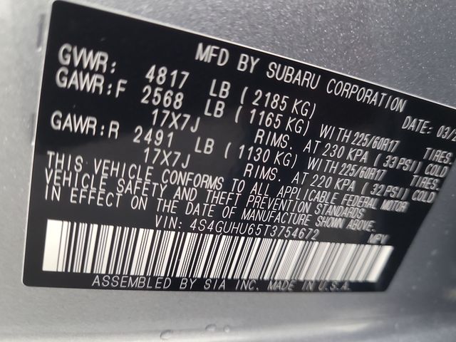 2026 – Subaru – Crosstrek