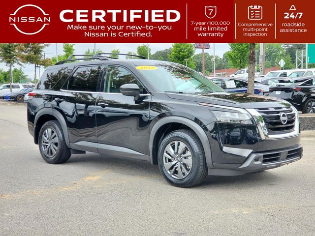 Super Black 2025 Nissan Pathfinder SV FWD SUV / Crossover Front-Wheel Drive 9-Speed Automatic