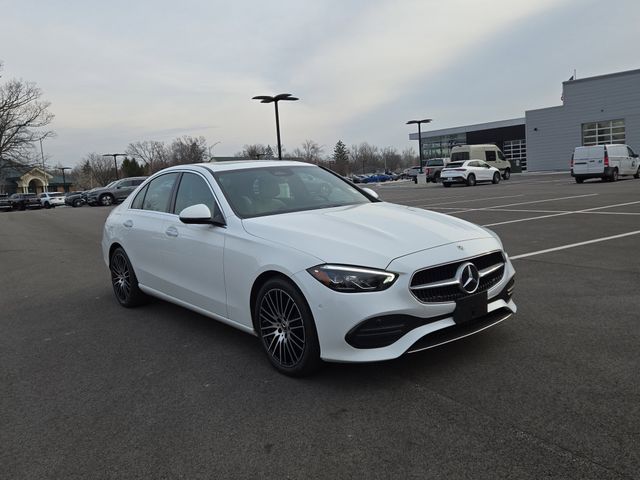 Polar White 2023 Mercedes-Benz C-Class C 300 4MATIC Sedan All-Wheel Drive 9-Speed Automatic