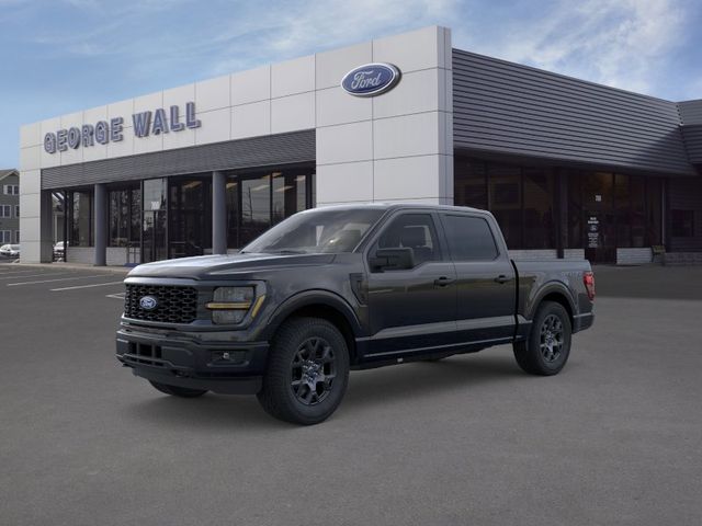 Agate Black Metallic 2026 Ford F-150 STX SuperCrew 4WD Pickup Truck Four-Wheel Drive Automatic