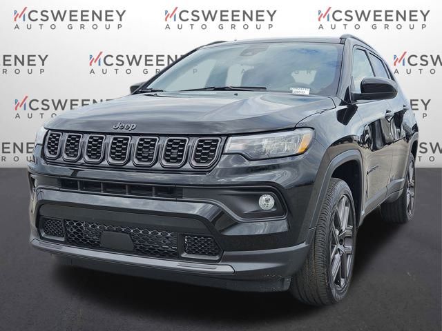 Diamond Black Crystal Pearlcoat 2026 Jeep Compass SUV / Crossover Four-Wheel Drive 8-Speed Automatic