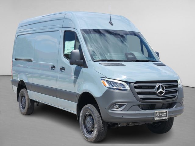 Blue Grey 2026 Mercedes-Benz Sprinter Cargo 2500 144 AWD Van All-Wheel Drive 9-Speed Automatic