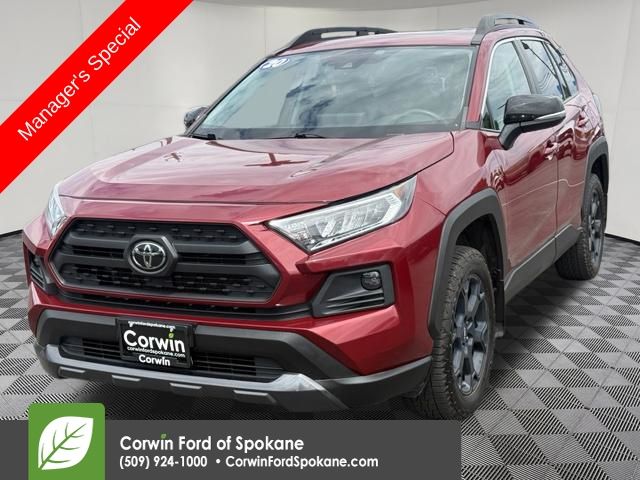 Red (Ruby Flare Pearl) 2020 Toyota RAV4 SUV / Crossover All-Wheel Drive 8-Speed Automatic