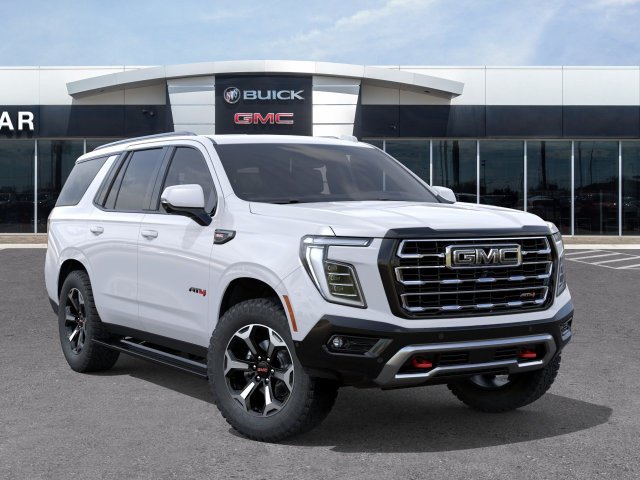 2026 GMC Yukon AT4 White at Big Star Chrysler Jeep Dodge Ram 